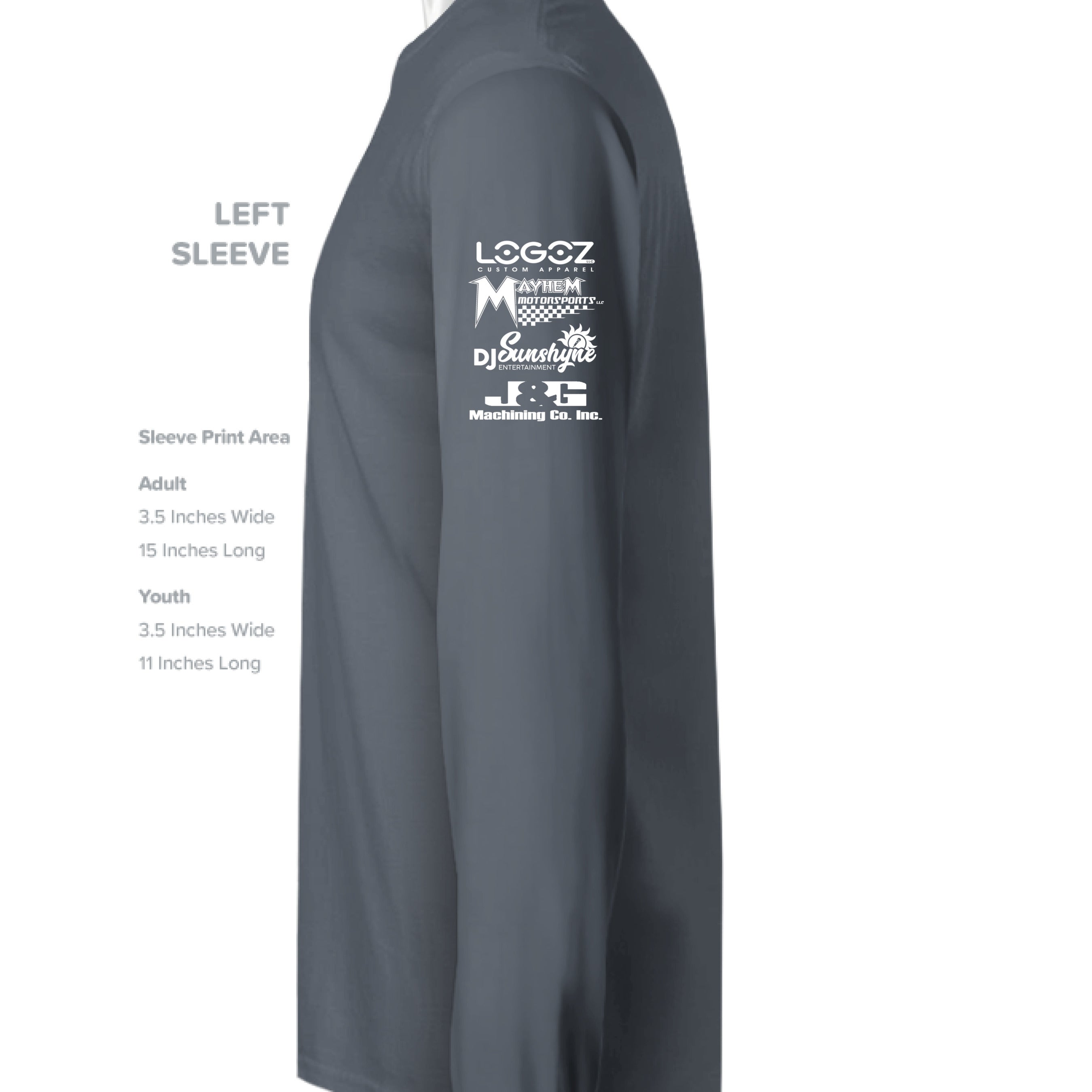GRAPHITE - SLEEVE_LEFT